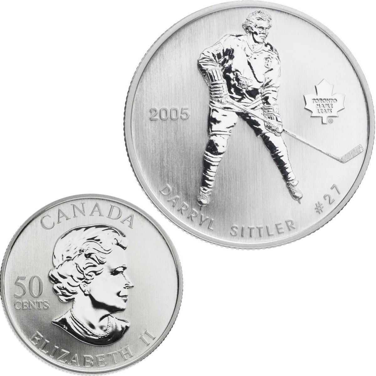 2005 Canada 50-cent Toronto Maple Leafs Hockey Legends Four Coin Set