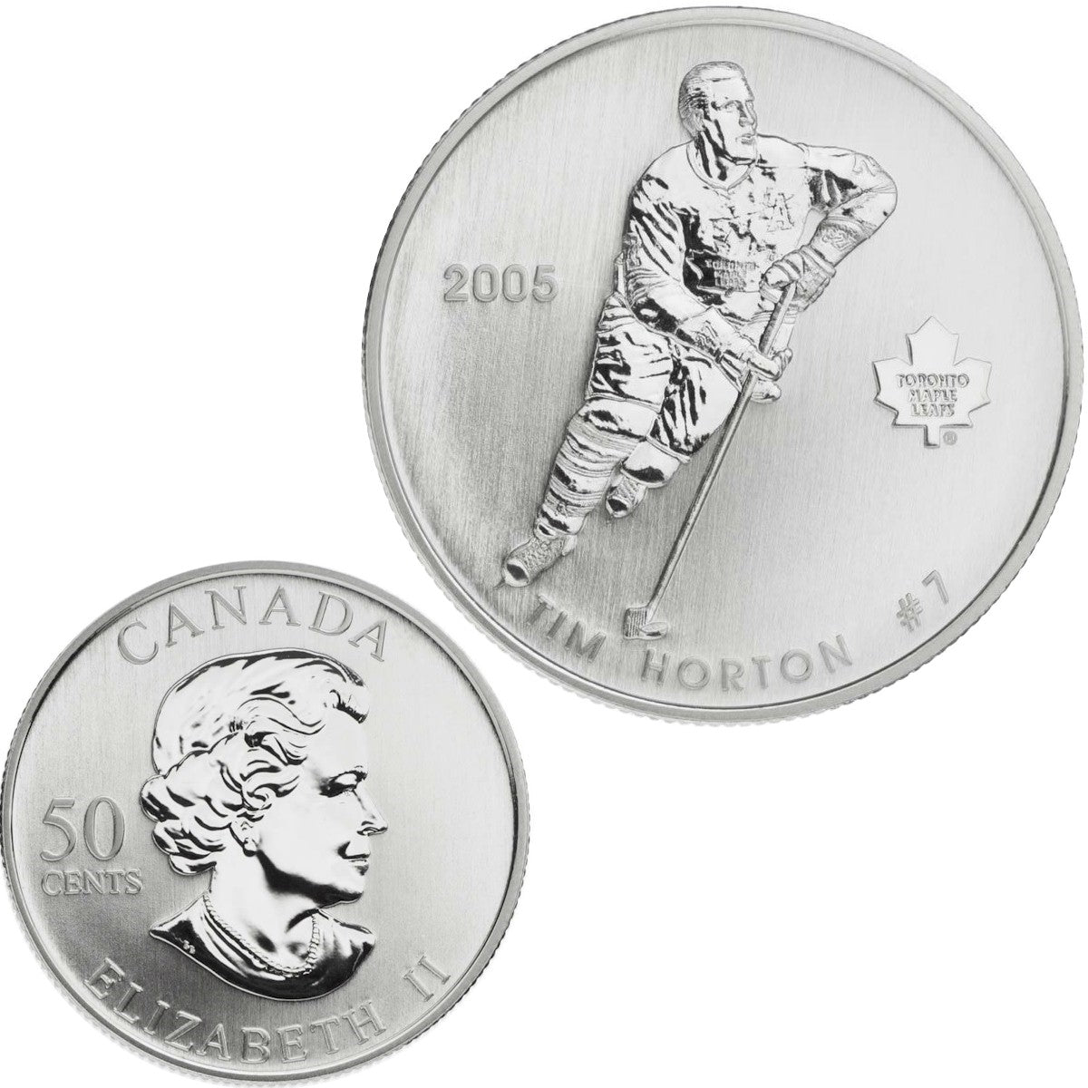 2005 Canada 50-cent Toronto Maple Leafs Hockey Legends Four Coin Set