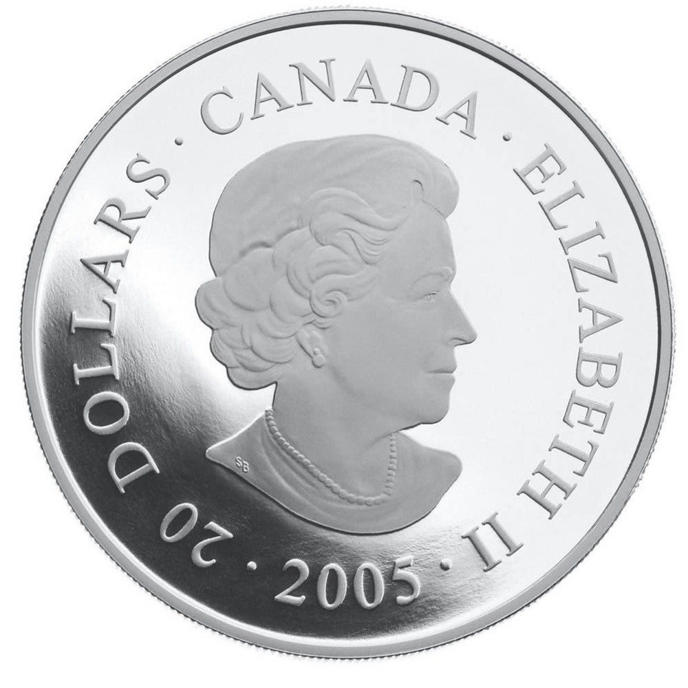 2005 Canada $20 National Parks - Mingan Archipelago Fine Silver (No Tax)