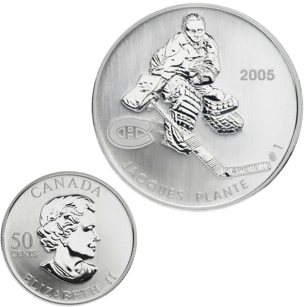 2005 Canada 50-cent Montreal Canadiens Hockey Legends Four-coin Set