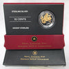 2006 50-cent Canadian Floral - Golden Daisy Sterling Silver