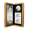 RDC 2006 Canada Peregrine Falcon & Nestlings $5 Coin & Stamp Set (Scratched Capsule)