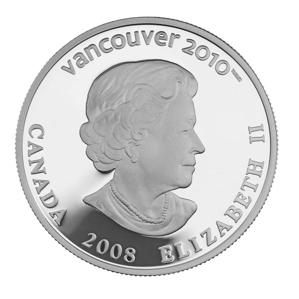 2008 Canada $25 Home of the 2010 Olympic Winter Games Sterling Silver