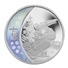 2008 Canada $25 Snowboarding Olympic Sterling Silver Hologram