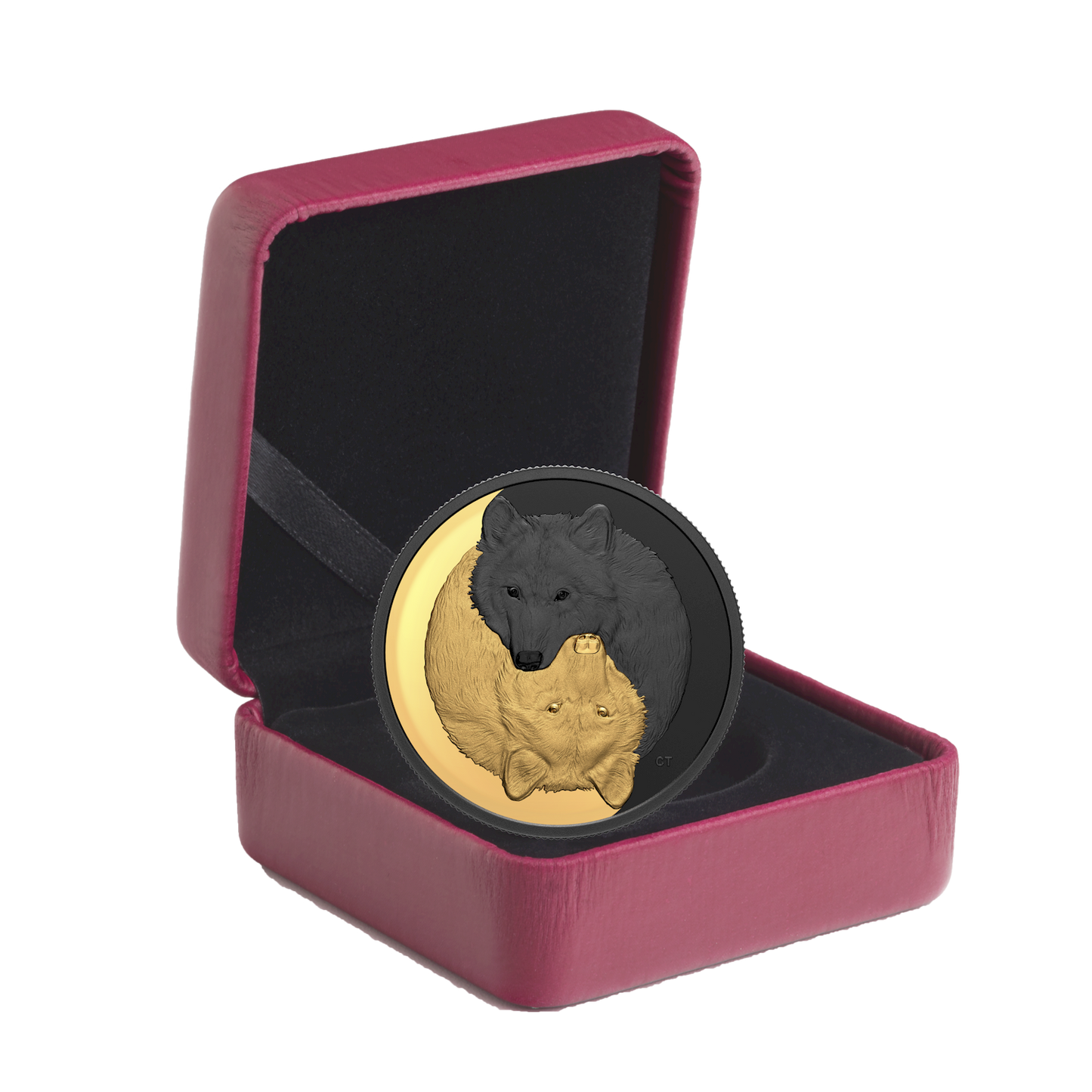 2021 Canada $20 Black and Gold: The Grey Wolf Fine Silver (No Tax)