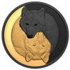 2021 Canada $20 Black and Gold: The Grey Wolf Fine Silver (No Tax)