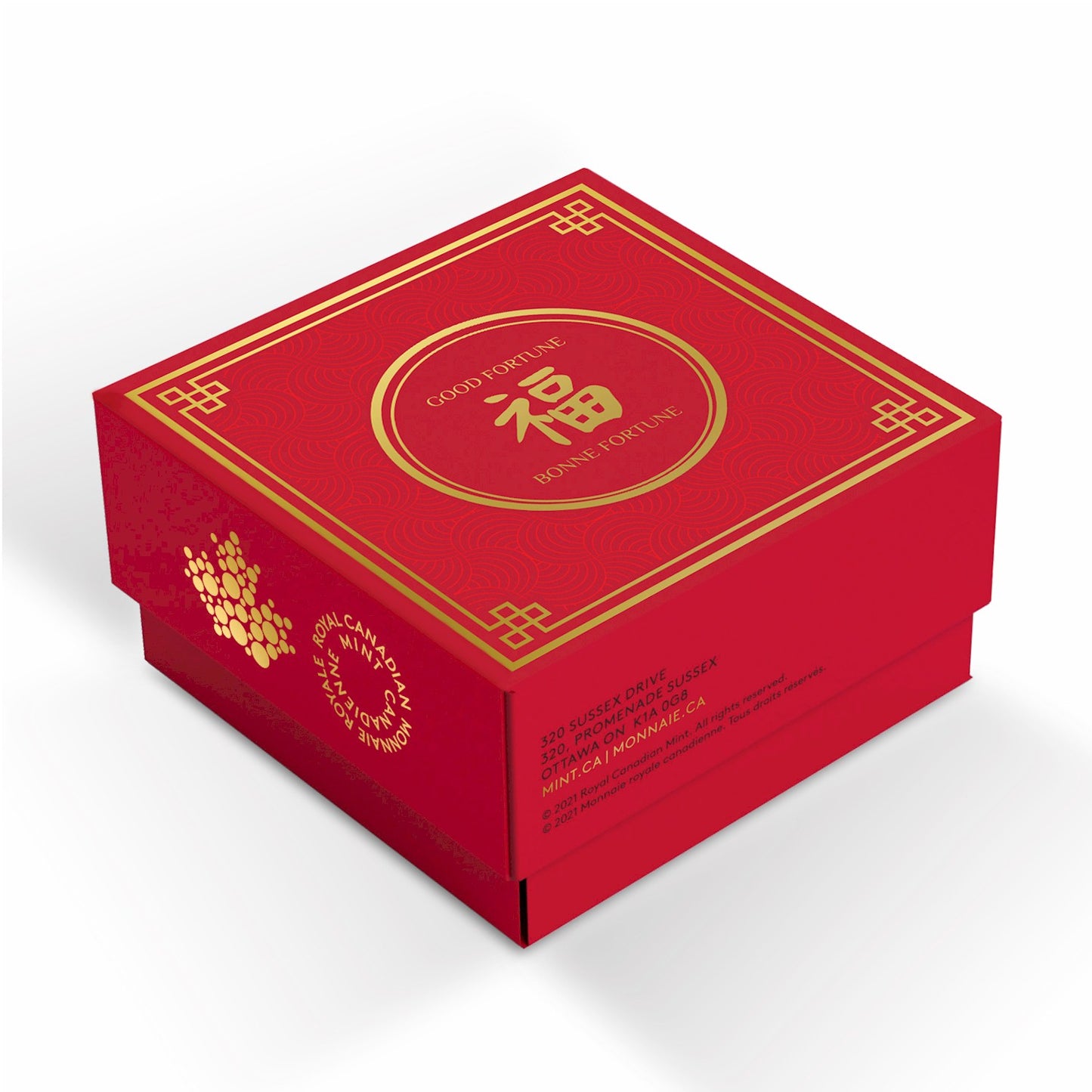 2022 Canada $100 Lunar Year of the Tiger 1/2oz. Pure Gold Coin (No Tax)