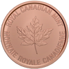 (2021) Canada Copper Token 5 from 2021 R&D Security Test Token Set
