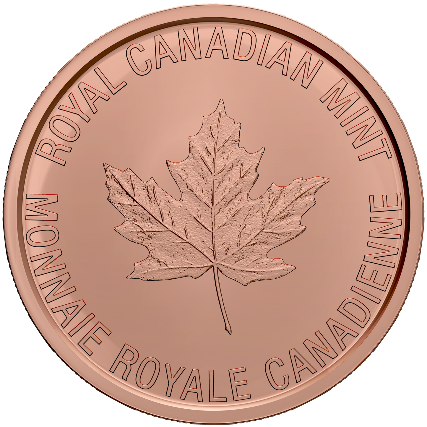(2021) Canada Copper Token 5 from 2021 R&D Security Test Token Set