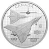 RDC 2021 Canada $20 The Avro Arrow Fine Silver Coin (No Tax) scuffed sleeve