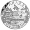 2015 $10 Canoe Across Canada 6-coin Set & Canoe Shaped Box (No Tax)