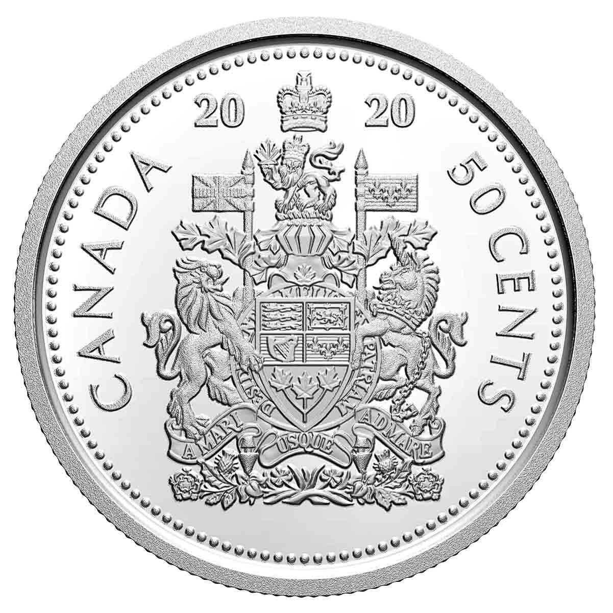 2020 Canada 50-cents Proof (non-silver)