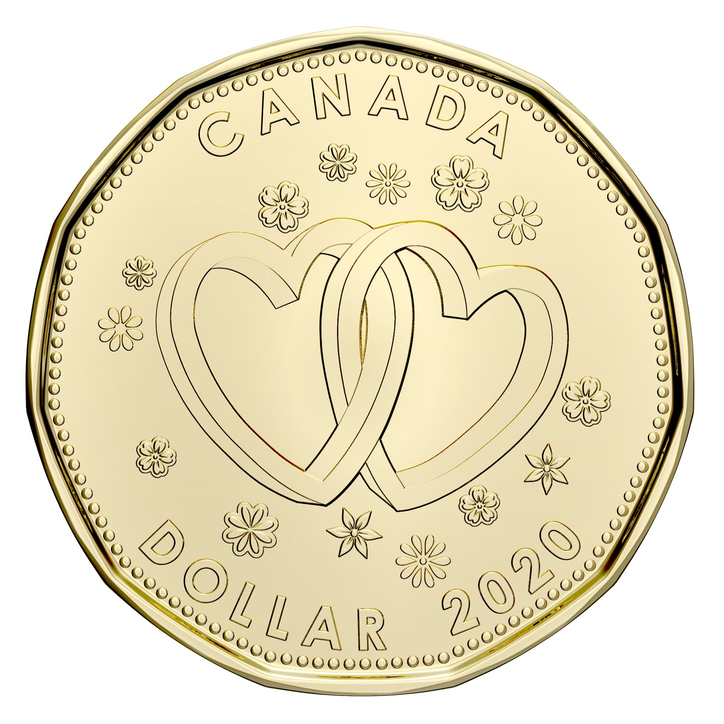 2020 Wedding Canada Dollar Brilliant Uncirculated (MS63)