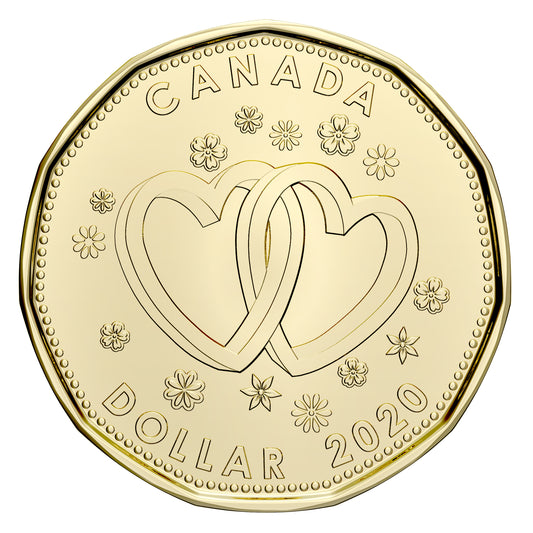 2020 Wedding Canada Dollar Brilliant Uncirculated (MS-63)