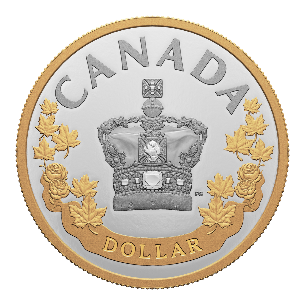 2022 Canada The Imperial State Crown Special Edition Proof Silver Dollar (No Tax)