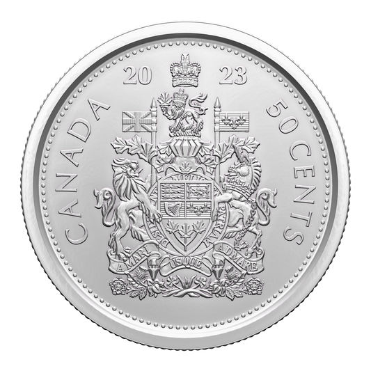 2023 Canada QEII (1952-2022) 50-cent Brilliant Uncirculated (MS-63)