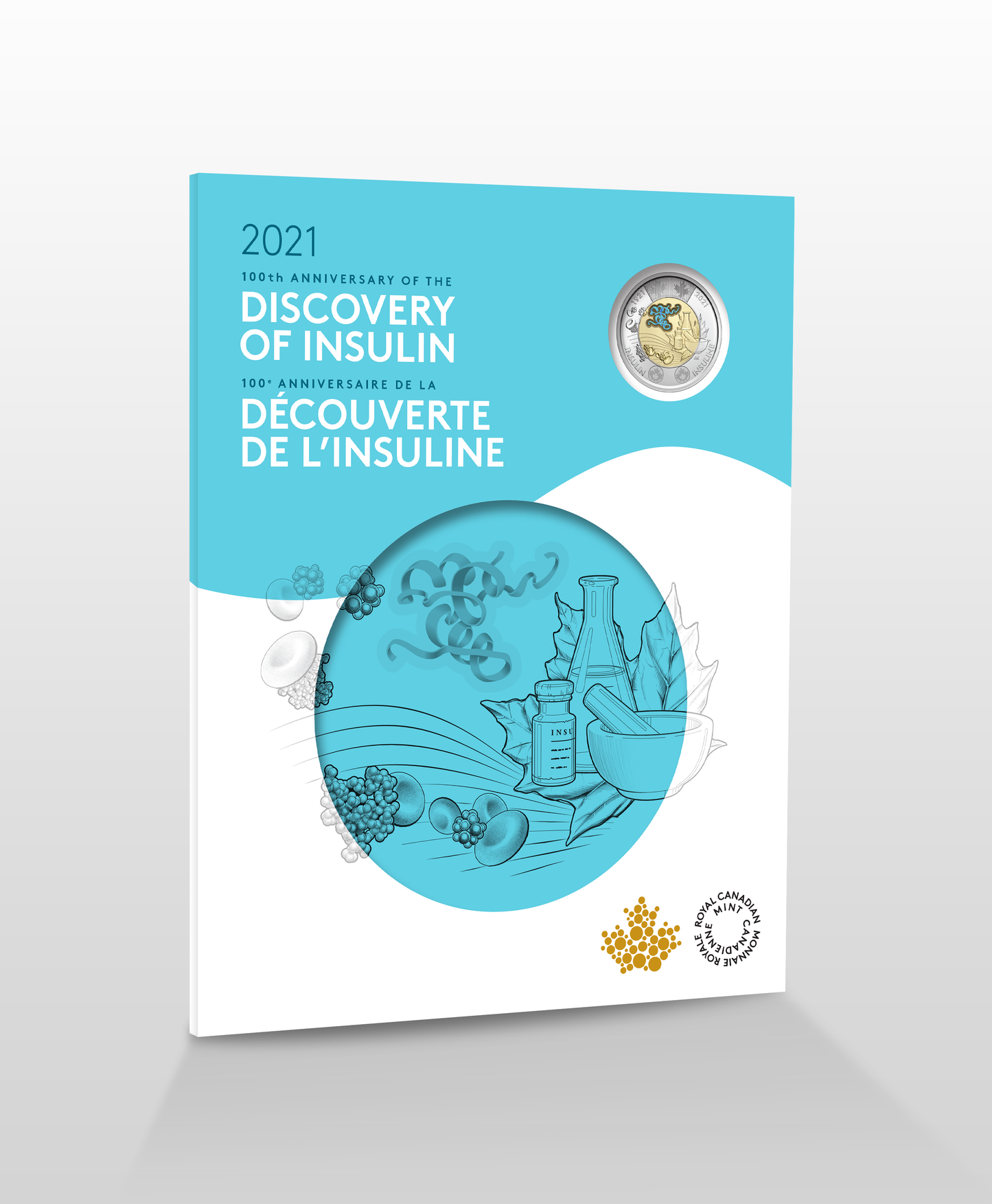 2021 Canada 100th Anniversary of the Discovery of Insulin Collector Keepsake Card