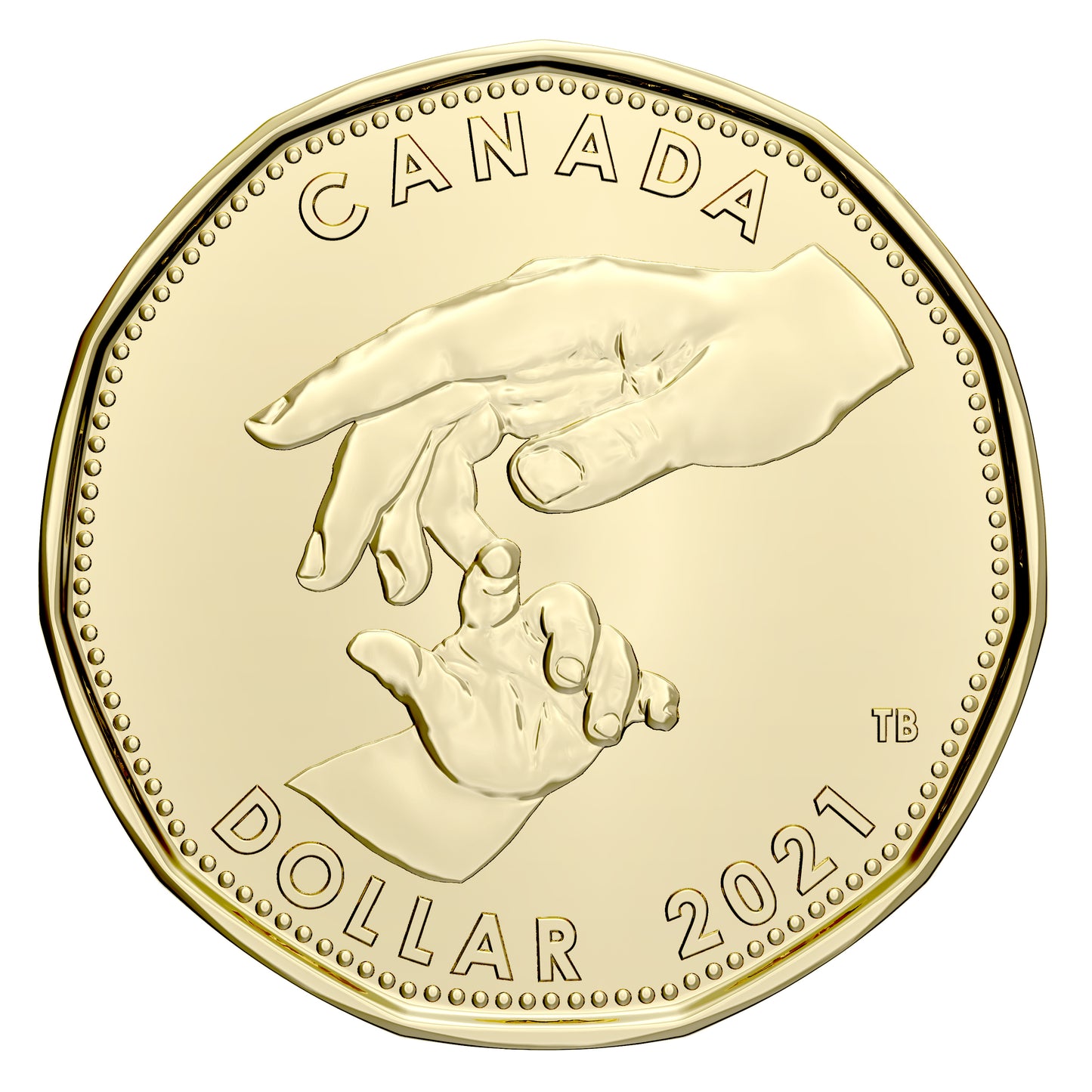 2021 Baby Canada Dollar Brilliant Uncirculated (MS63)