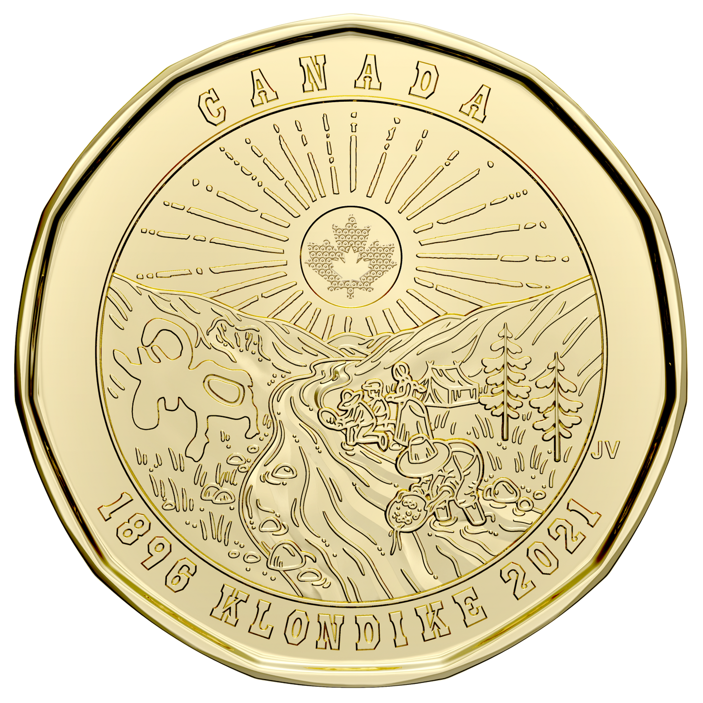 2021 Canada 125th Anniversary of the Klondike Gold Rush Keepsake Set