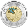 2021 Canada Two Dollar Coloured Discovery of Insulin Brilliant Uncirculated (MS-63)