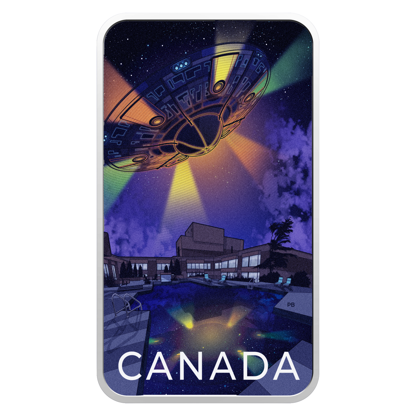 2021 $20 Canada's Unexplained Phenomena: The Montreal Incident Fine Silver (No Tax)