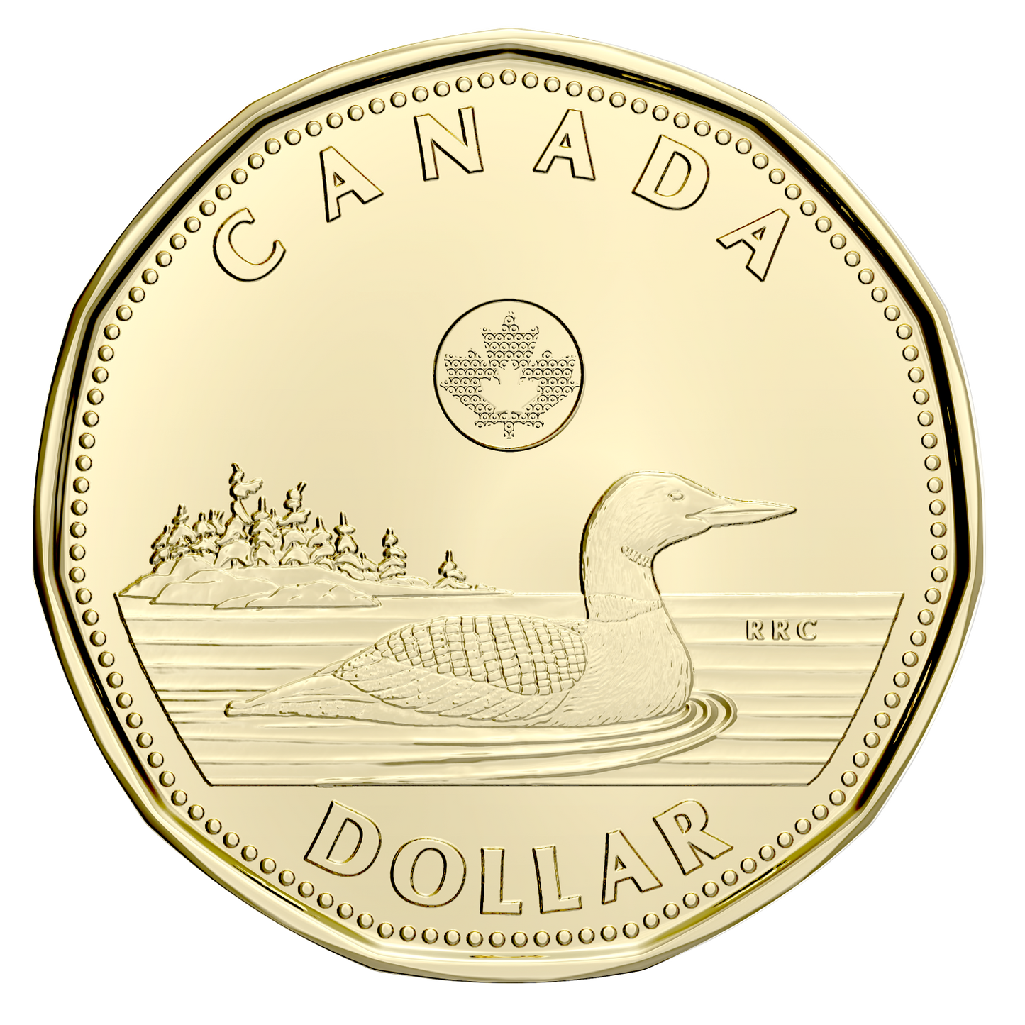 2022 Canada Loon Dollar Special Wrapped Roll of 25pcs