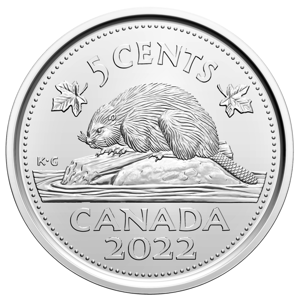2022 Canada 5-cents Brilliant Uncirculated (MS-63)