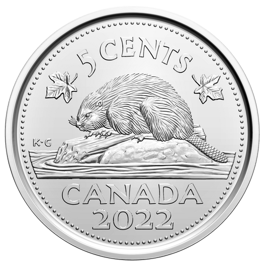2022 Canada 5-cents Brilliant Uncirculated (MS-63)