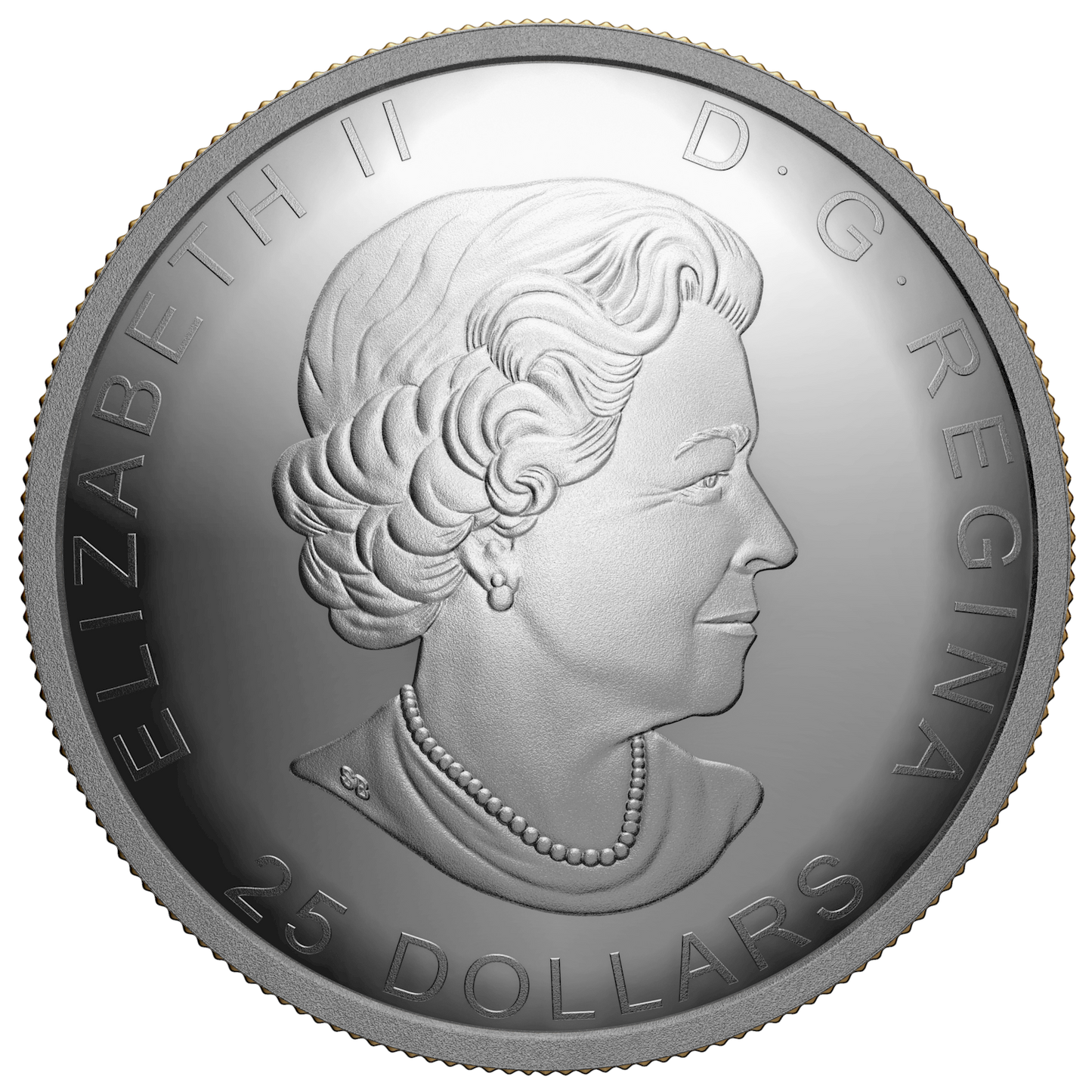 2021 Canada $25 125th Anniversary of the Klondike Gold Rush: Panning for Gold (No Tax)