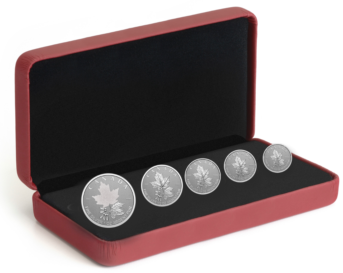 2022 Canada A Radiant Crown Fine Silver Fractional Set (No Tax)