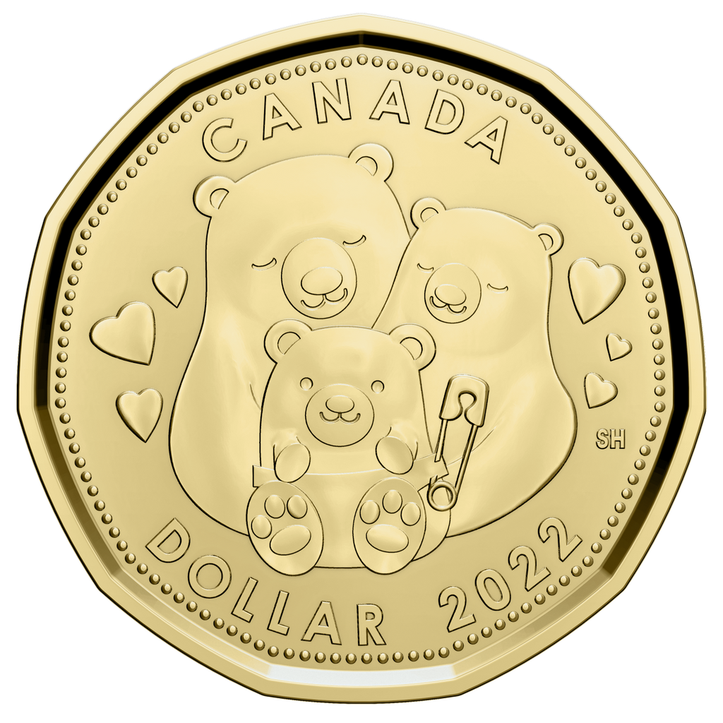 2022 Baby Canada Loon Dollar Brilliant Uncirculated (MS63)