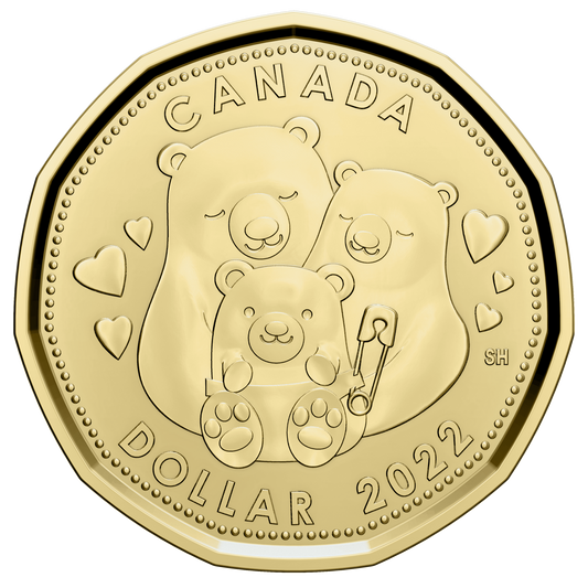 2022 Baby Canada Loon Dollar Brilliant Uncirculated (MS-63)