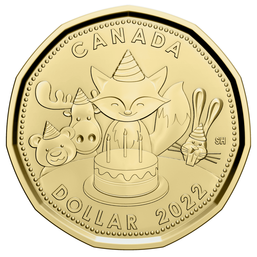 2022 Birthday Canada Loon Dollar Brilliant Uncirculated (MS-63)