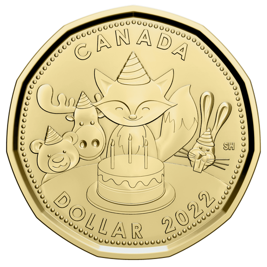 2022 Birthday Canada Loon Dollar Brilliant Uncirculated (MS-63)