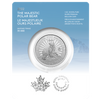 2022 Canada $5 The Majestic Polar Bear 1oz. Pure Silver (No Tax)