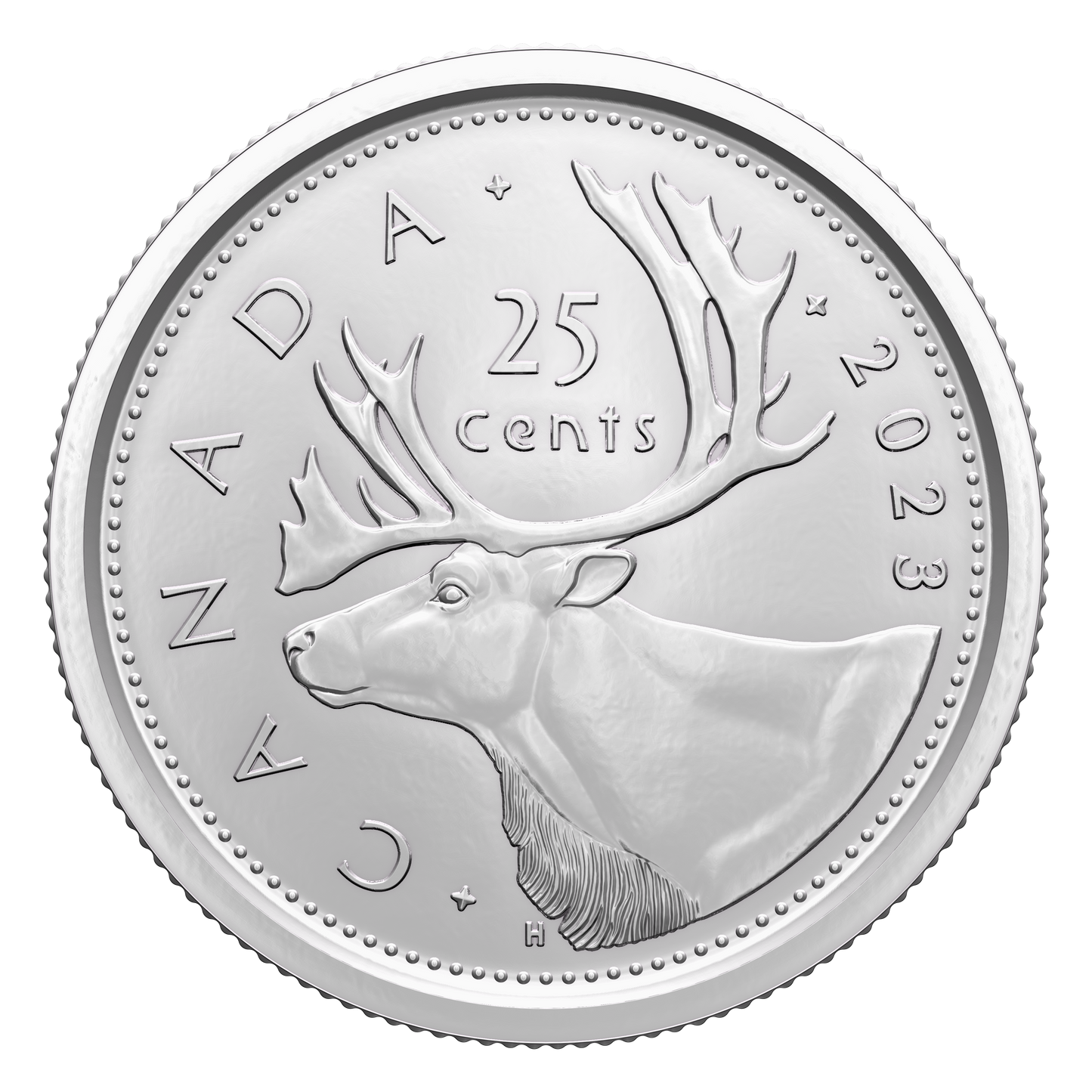 2023 Canada QEII Collector's Edition 25-cent Special Wrapped Roll of 40pcs