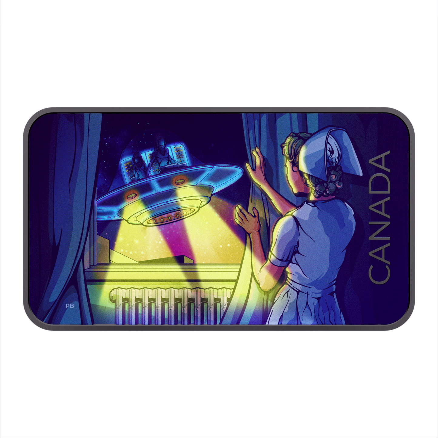 RDC 2023 $20 Canada's Unexplained Phenomena: The Duncan Incident Fine Silver (No Tax) dented sleeve