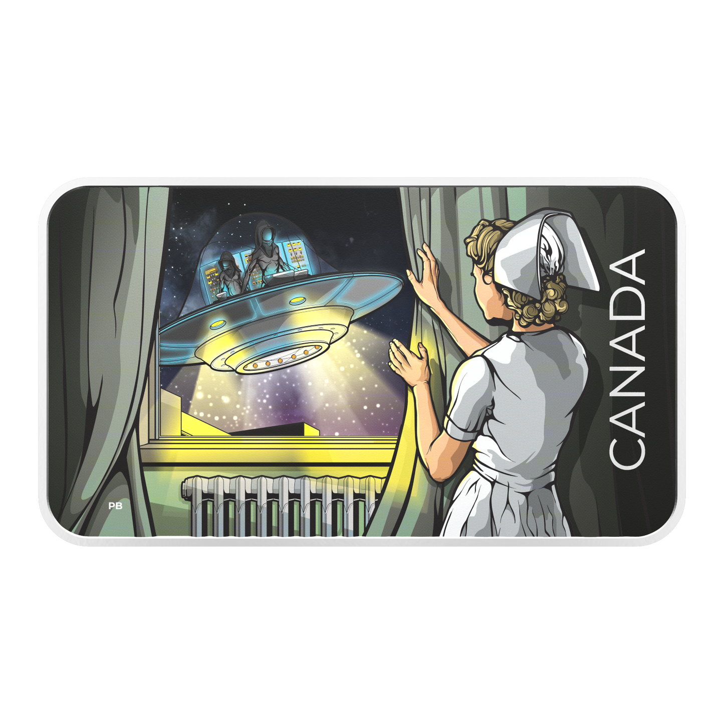 RDC 2023 $20 Canada's Unexplained Phenomena: The Duncan Incident Fine Silver (No Tax) dented sleeve