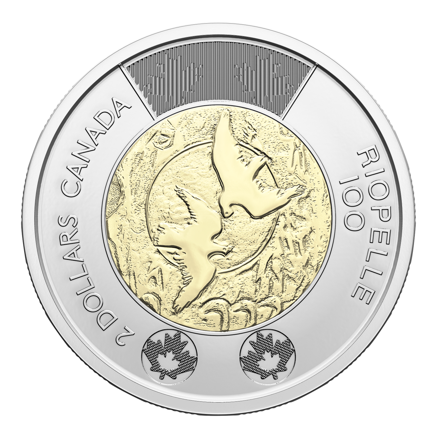 2023 Canada $2 Uncoloured 100th Ann. Jean Paul Riopelle Brilliant Uncirculated (MS-63)