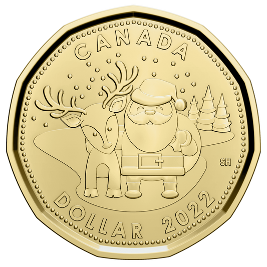 2022 Holiday Canada Loon Dollar Brilliant Uncirculated (MS63)