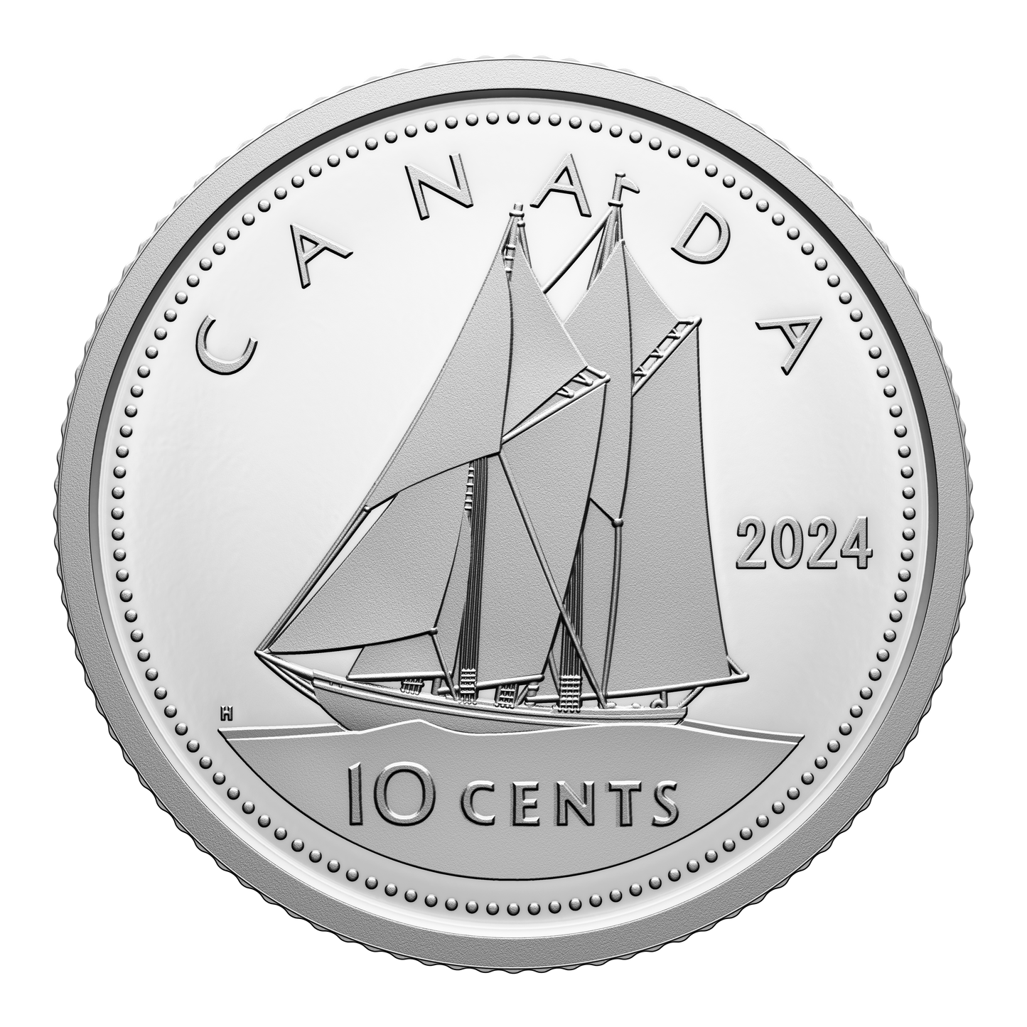 2024 Canada 10-cents Proof (non-silver)