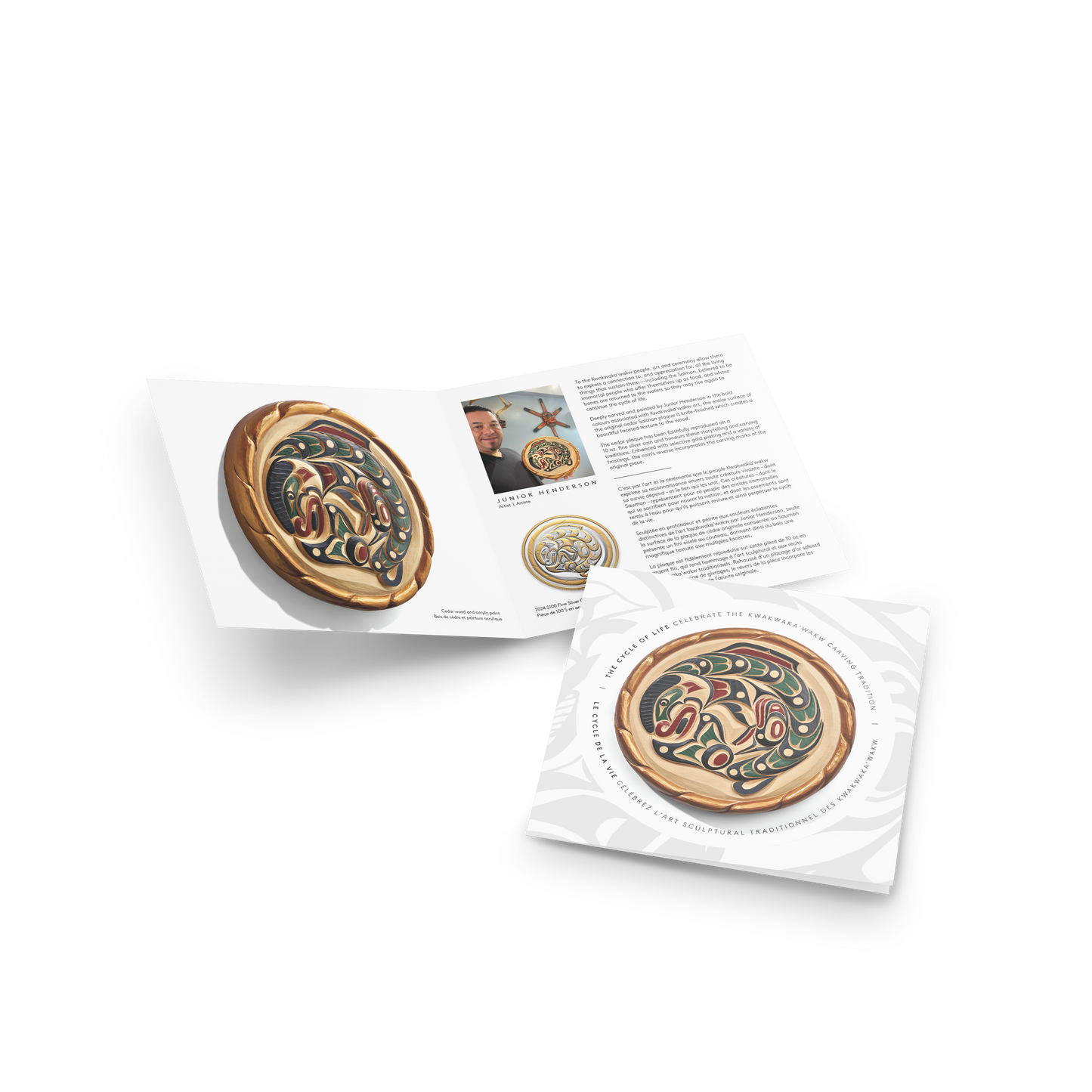 2024 Canada $100 The Cycle of Life 10 oz. Fine Silver Coin (No Tax)