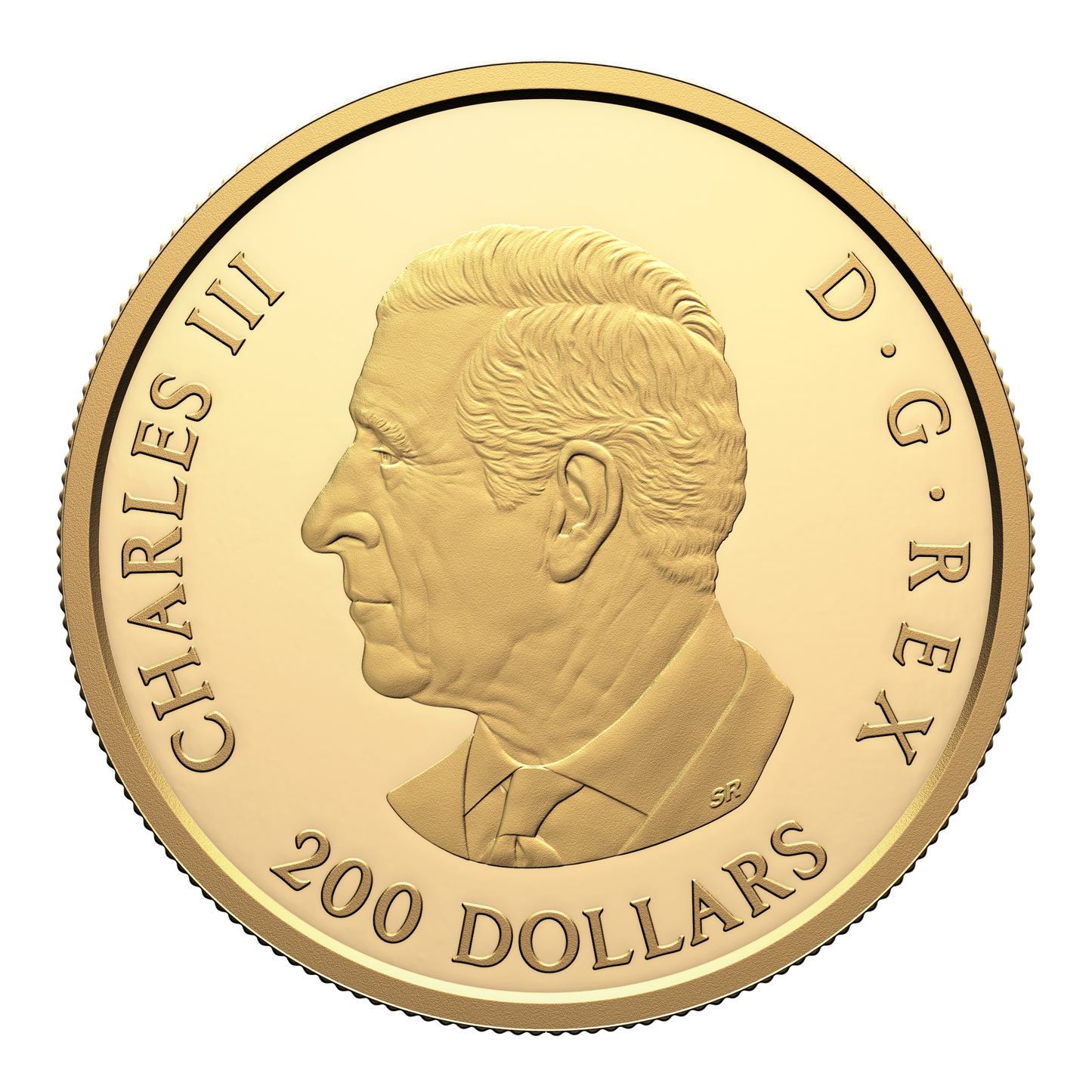 2024 Canada $200 The Crowns 1 oz. Pure Gold (No Tax)