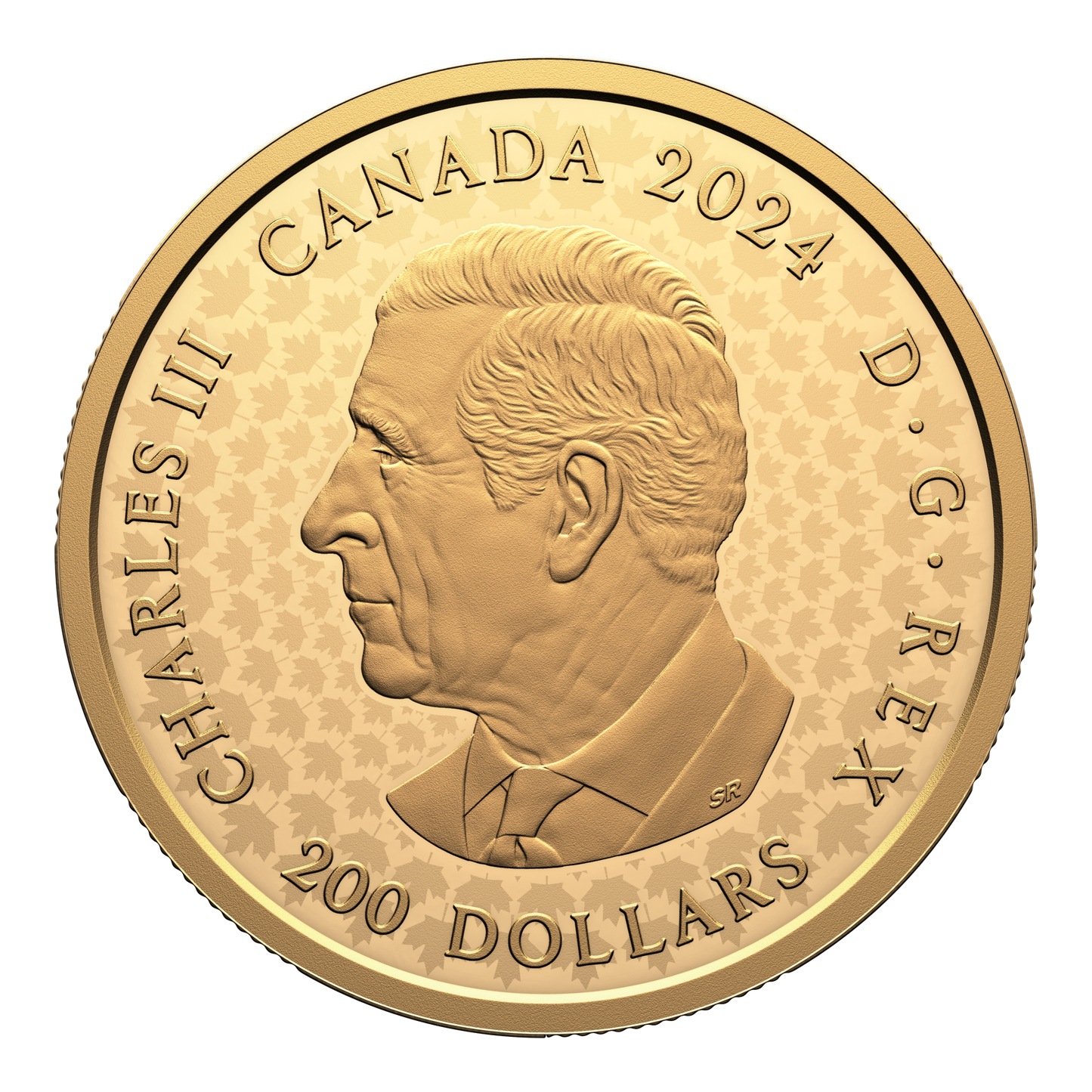 2024 Canada $200 Great Hunters: Cougar Ultra High Relief 1 oz. Pure Gold (No Tax)