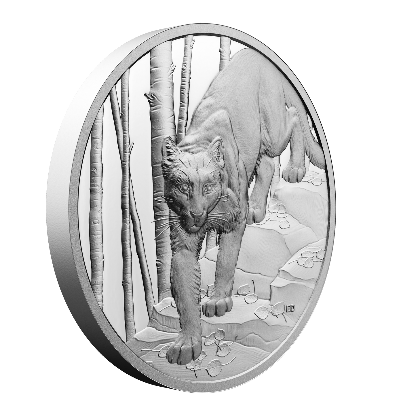 2024 Canada $20 Great Hunters: Cougar Ultra High Relief Fine Silver (No Tax)