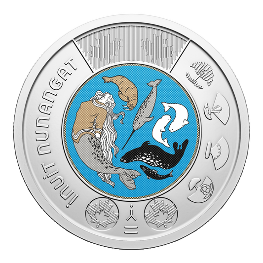 2024 Canada $2 Coloured Celebrating Inuit Nunangat Brilliant Uncirculated (MS-63)