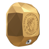 2024 Canada $500 De Beers Ideal Cushion Diamond Pure Gold Diamond Shaped (No Tax)