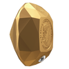 2024 Canada $500 De Beers Ideal Cushion Diamond Pure Gold Diamond Shaped (No Tax)