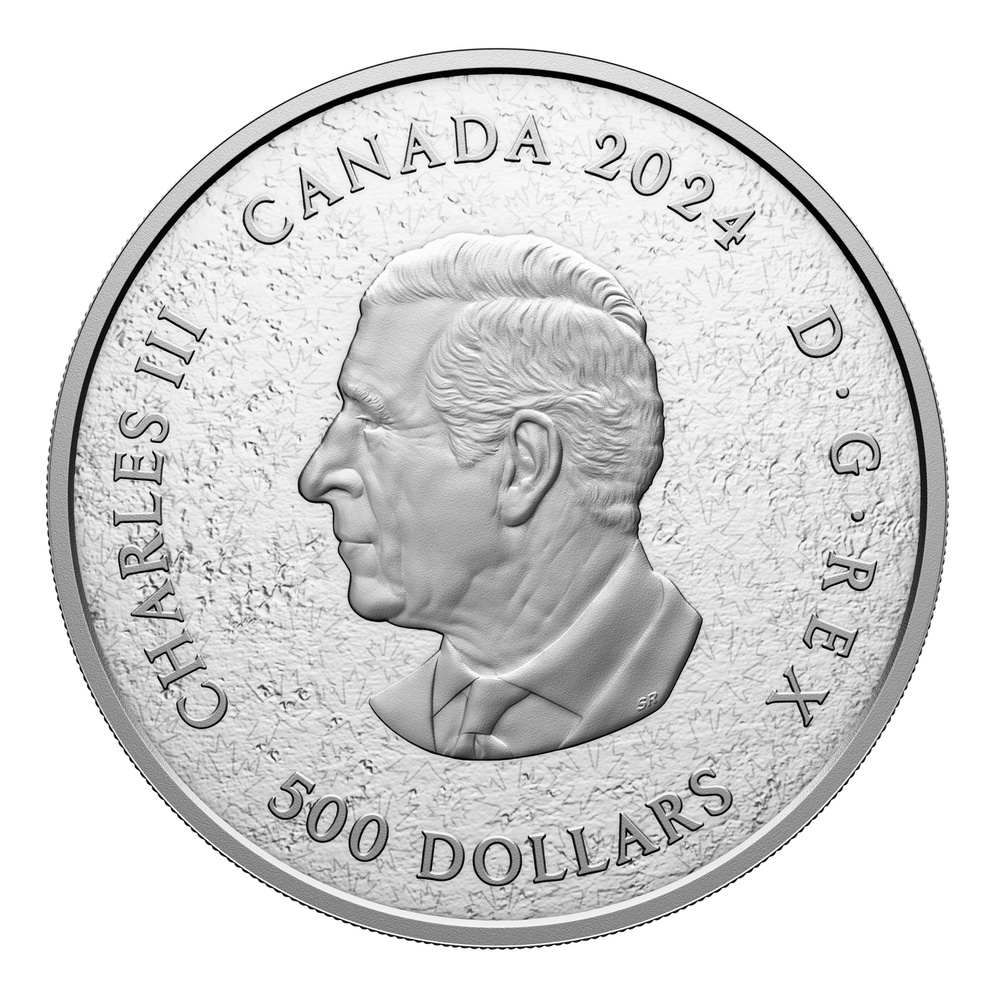 2024 $500 Heraldic Landscape: Birds of Canada 5 kilo Fine Silver (No Tax)