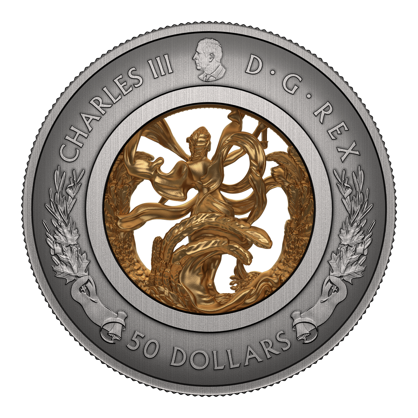2024 Canada $50 Allegory of Freedom Fine Silver (No Tax)